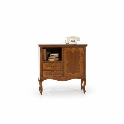 Klassische Kommode Schrank Holz Schränke Möbel Konsolen Italienische Möbel Braun