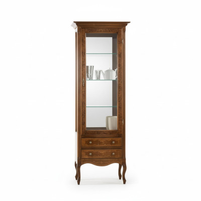 Möbel Glasschrank Vitrine Holz Vitrinen Glas Schrank Schränke Regale Italien