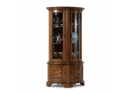 Möbel Glasschrank Vitrine Holz Vitrinen Glas Schrank Schränke Regale Italien