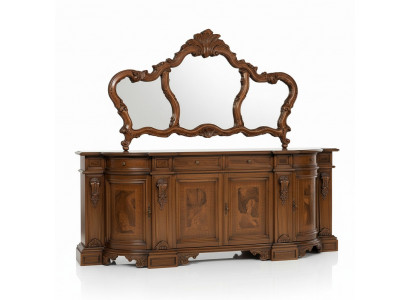 Anrichte Kommode Spiegel Holz Konsole Sideboard Schubladen Kommoden Konsolen