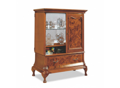 Hausbar Schrank Wohnzimmer Schränke Barschrank Vitrine Italienische Möbel Holz