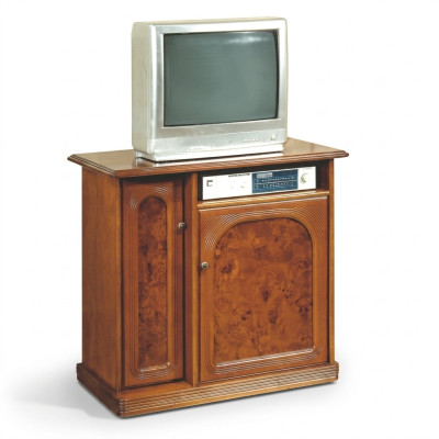 Brauner tv Schrank Luxus Sideboard Kommode Wohnzimmermöbel Schränke Regale Holz