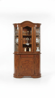 Vitrine Italienische Möbel Vitrine Wohnzimmer Sideboard Anrichte Glas Schränke