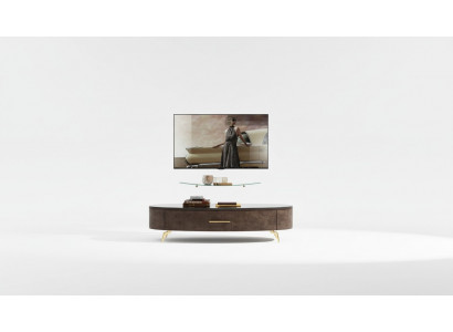 Wohnzimmer rtv Sideboard tv Schrank Tisch Kommode Lowboard Holz Modern Neu