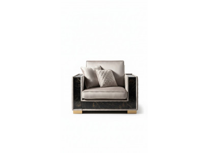 Sessel Couch Polster Sitz Designer Textil 1 Sitzer Couchen Polster Modern Design