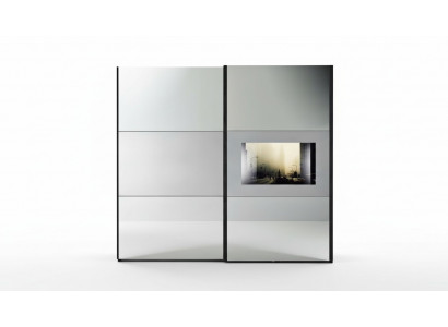 Schrank Kleiderschrank Schwebetüren Schränke Italienische Möbel Schlafzimmer Neu