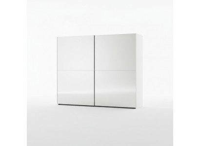Spiegelschrank Kleiderschrank Schwebetüren Schränke Holz Design Modern Schrank