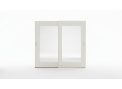 Luxus Kleiderschrank mit Schwebetüren Schlafzimmer Schrank Schränke Holz Modern