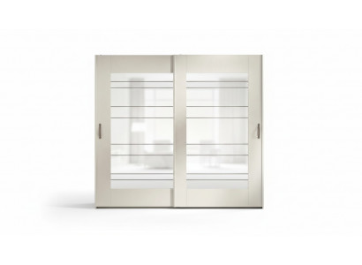 Luxus Kleiderschrank mit Schwebetüren Schlafzimmer Schrank Schränke Holz Modern