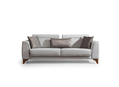 Sofa 3 Sitzer Design Sofas Polster Sitz Design Dreisitzer Modern Stoff Möbel Neu