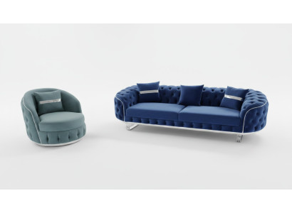 Sofagarnitur 3+1 Sitzer Garnitur Design Sofas Sofa Couch Polster Design Luxus