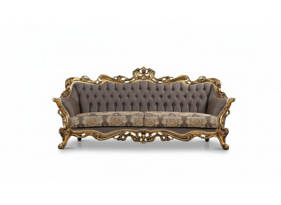 Dreisitzer Sofa 3 Sitzer Dreibettsofa Sofa Sofas Sessel Sitz Stoff Stil Barock