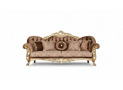 Sofagarnitur 3+3 Sitzer Luxus Garnitur Sofa Sofas Set Barock Wohnzimmer