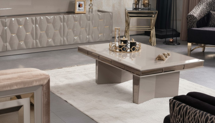 Wohnzimmer Design Tische Möbel Tisch Luxus Beistelltisch Holz Modern Couchtisch