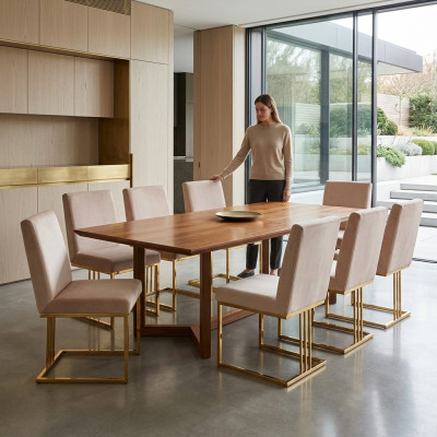 Design 8x Stühle Gruppe Set Polster Gastro Neu Esszimmer Stuhl Garnitur Sessel