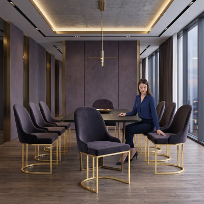 Garnitur Sessel Neu 8x Stühle Stuhl Polster Design Veranda Küchen Sitz Esszimmer