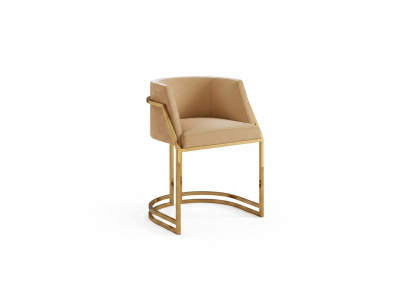 Küche Esszimmer Modern 4x Sessel Stuhl Edelstahl Stoff Polster Stühle