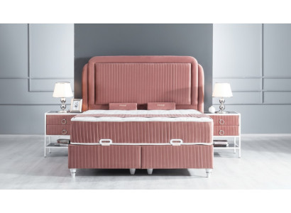 Nachttisch Rosa Konsolen Modern Nachtkonsolen Design Nachttische 1x