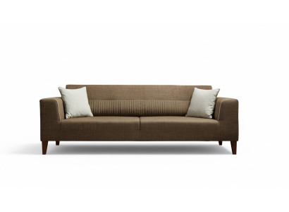 Wohnzimmer Sofa 3 Sitzer Couch Dreisitzer Polster Stoffsofa Textil