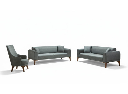 Moderne Sofagarnitur 331 Sitz Sofa Sitz Couch Polster Couchen Möbel