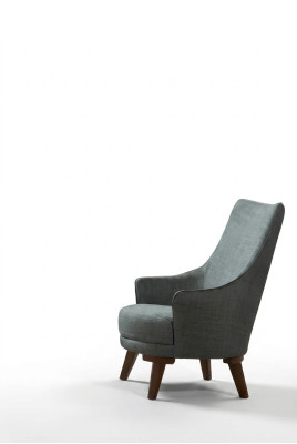 Modern Sessel Einsitzer Design Lehnstuhl Wohnzimmer Polster Möbel