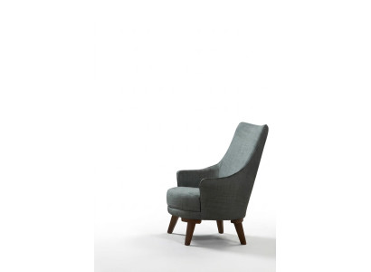 Modern Sessel Einsitzer Design Lehnstuhl Wohnzimmer Polster Möbel