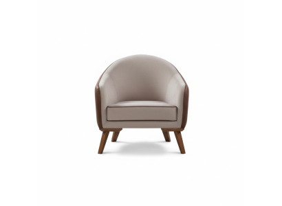 Sessel Einsitzer Textil Wohnzimmer Lounge Design Möbel Farbe Grau