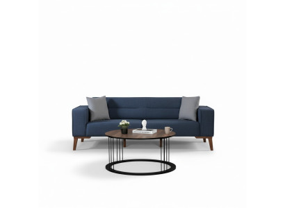 Sofa Garnitur 3 Sitzer Wohnzimmer Stoffsofa Couch Polster Möbel