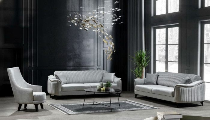 Sofagarnitur Sofa Luxus Garniur Sofas Sessel 331 Sitzer Modern 3tlg