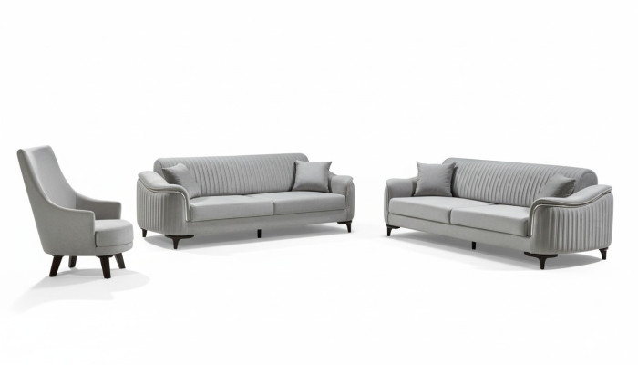 Sofagarnitur Sofa Luxus Garniur Sofas Sessel 331 Sitzer Modern 3tlg