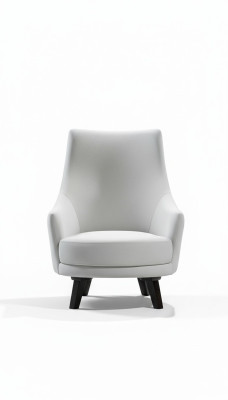 Moderne Wohnzimmer Sessel Einsitzer Design Holz Farbe grau Textil