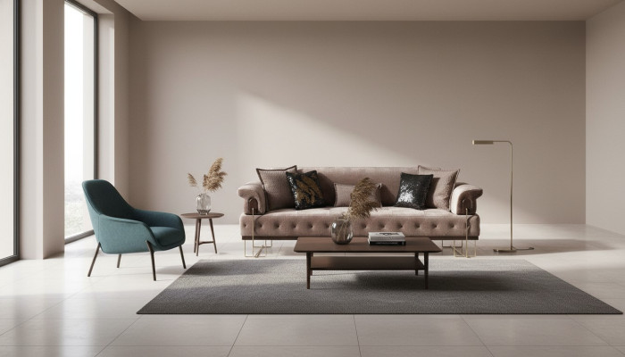 Luxus Dreisitzer braun Sofa 3 Sitzer Sofas Design Modern Design Möbel