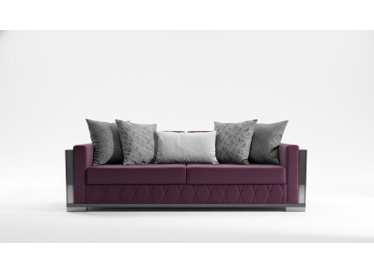Moderne Couch Sofas Design Sofa Dreisitzer Sitz Burgund Sofa 3 Sitzer