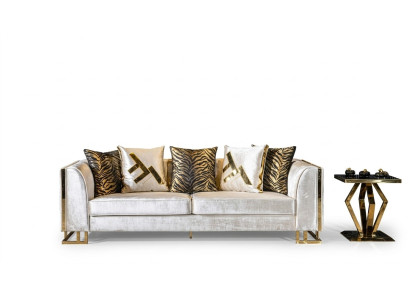 Sofa 3 Sitz Sofas Sitz Design Couch Dreisitzer Luxus Möbel Stil Modern