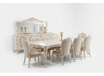 Tische Esszimmertisch Esstisch Esszimmer Holz Tisch Barock Ess Luxus Möbel Neu