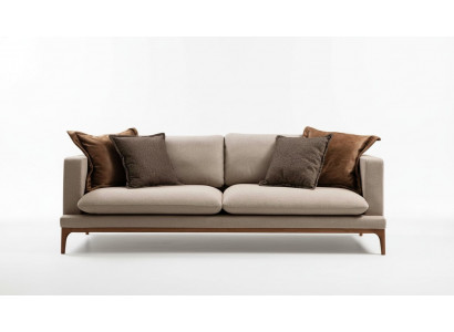 Zweisitzer Sofa 2 Sitzer Sofas Stoff Textil Wohnzimmer Polyester Modern Stil Neu