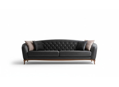 Viersitzer Sofa Luxus 4 Sitzer Sofas Gepolsterte Couch Stoff Sitzer Modern Sitz