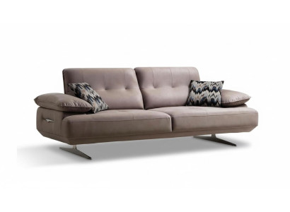 Italienische Stil Möbel Dreisitzer Couch Polster Sofa Luxus Couchen Textil Stoff