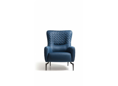 Sessel Einsitzer Luxus 1 Sitzer Polster Sitz Designer Textil Sitz Stoff Modern