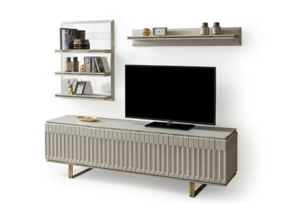 Luxus tv -Ständer Wohnzimmer rtv Lowboard Sideboard Kommode Wohnwand Modern Neu