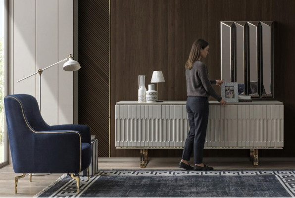 Luxus Sideboard Kommode Schrank Wohnzimmer Designer Schränke Kommoden Modern Neu