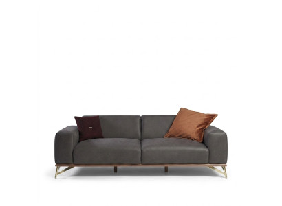 Dreisitzer Sofa 3 Sitzer Luxus Sofas Wohnzimmer Einrichtung Modern Stoff Design