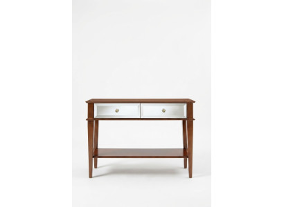 Konsolentisch Schlafzimmer Konsole Tisch Holz Luxus Klassische Kommode Braun Neu