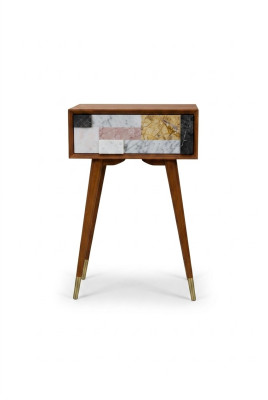 Konsolentisch Tisch Konsole Kommode Beistelltisch Holz Modern Luxus Design Neu