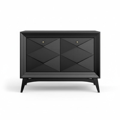Kommode Schrank Sideboard Klassische Luxus Kommoden Esszimmer Schranke Grau Holz