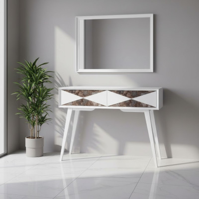 Konsolentisch Tisch Konsole Kommode Abstelltisch Holz Modern Luxus Design Möbel