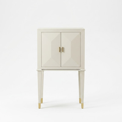 Kommode Schränke Kommoden Holz Luxus Sideboard Wohnzimmer Möbel Beige Schrank