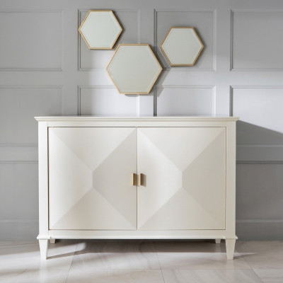 Schränke Kommode Kommoden Holz Luxus Sideboard Wohnzimmer Möbel Beige Schrank