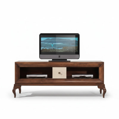 tv Ständer rtv Lowboard Sideboard Tisch Holz Wohnzimmer Braun Möbel Fernseh Neu