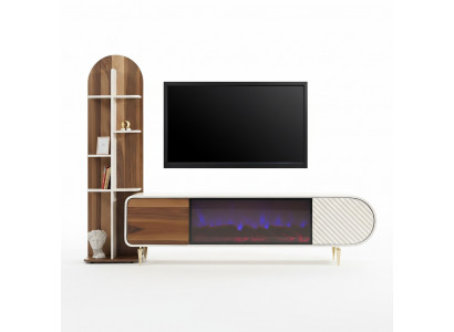 TV Ständer RTV Lowboard Regale Sideboard Tisch Modern Weiß Luxus Neu
